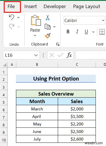 How to Add Paper Size in Excel (4 Easy Ways)
