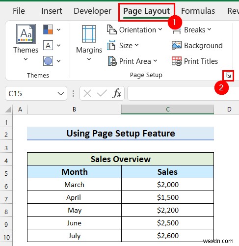 How to Add Paper Size in Excel (4 Easy Ways)