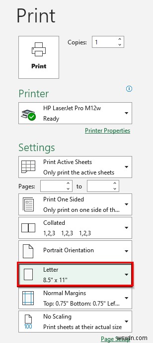 How to Add Paper Size in Excel (4 Easy Ways)