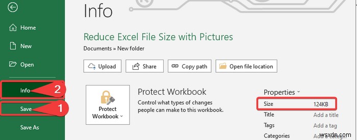 How to Reduce Excel File Size with Pictures (2 Easy Ways)