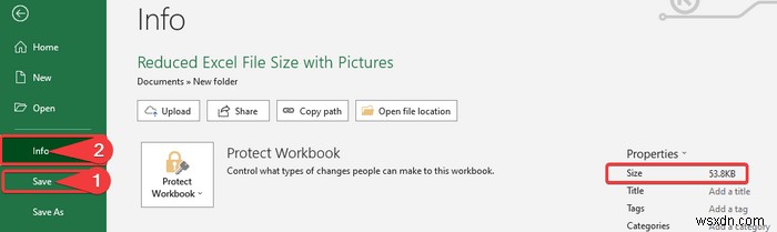 How to Reduce Excel File Size with Pictures (2 Easy Ways)