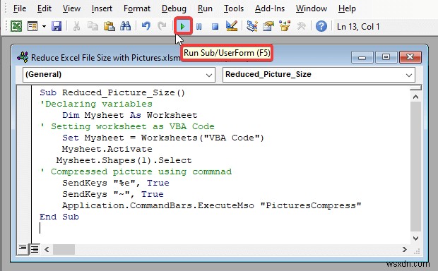 How to Reduce Excel File Size with Pictures (2 Easy Ways)