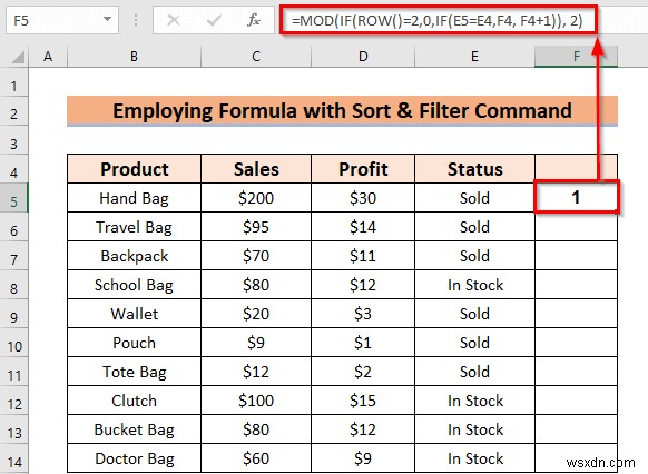 How to Alternate Row Colors in Excel Without Table (5 Methods)