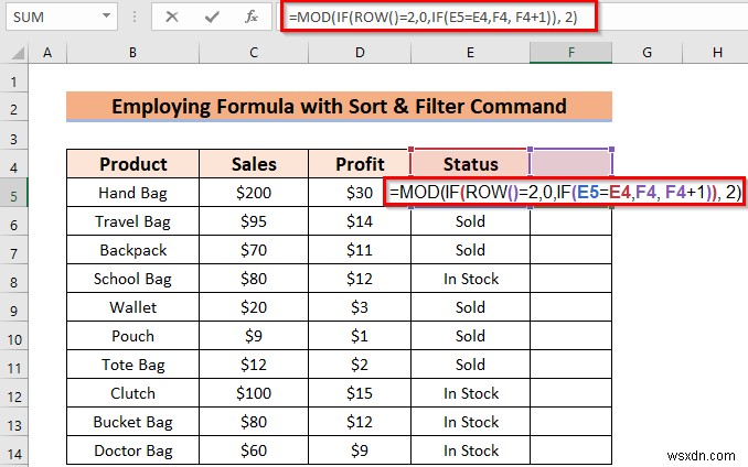 How to Alternate Row Colors in Excel Without Table (5 Methods)