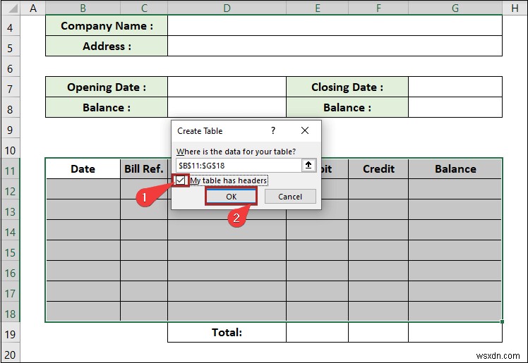 How to Make a Ledger in Excel (with Easy Steps)