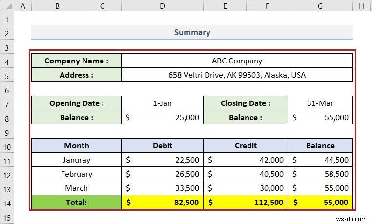 How to Make a Ledger in Excel (with Easy Steps)