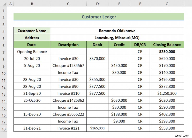 How to Create a Party Ledger Reconciliation Format in Excel