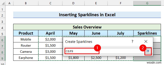 How to Add Markers to Sparklines in Excel (with Easy Steps)