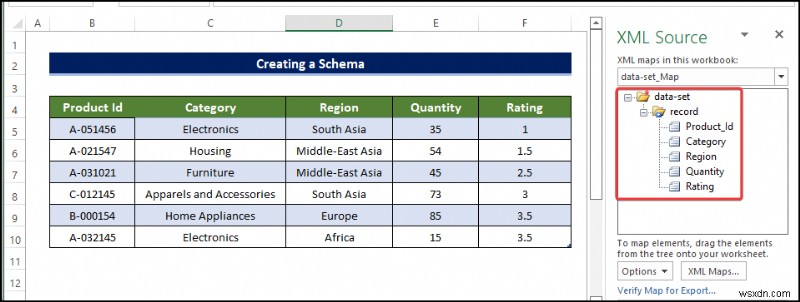 How to Create a Schema in Excel (with Detailed Steps)
