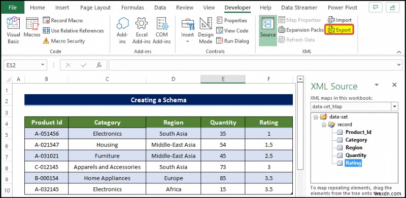 How to Create a Schema in Excel (with Detailed Steps)