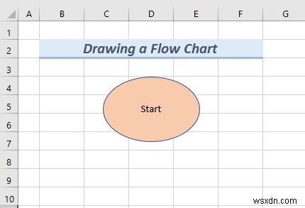 How to Draw Engineering Drawing in Excel (2 Suitable Examples)