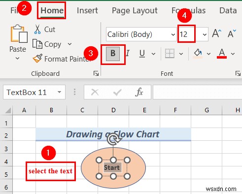 How to Draw Engineering Drawing in Excel (2 Suitable Examples)