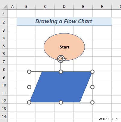 How to Draw Engineering Drawing in Excel (2 Suitable Examples)