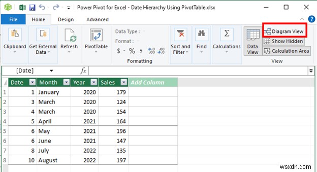 Create Date Hierarchy in Excel Pivot Table (with Easy Steps)