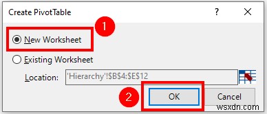 Create Date Hierarchy in Excel Pivot Table (with Easy Steps)