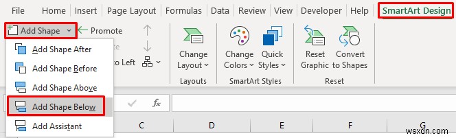 How to Use SmartArt Hierarchy in Excel (With Easy Steps)