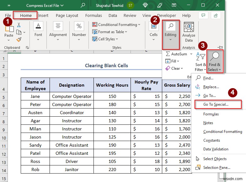 How to Compress Excel File More than 100MB (7 Useful Ways)