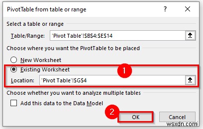 Remove Data Model from Pivot Table in Excel (with Easy Steps)