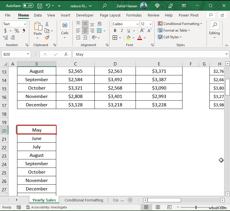 How to Reduce Excel File Size Without Deleting Data (9 Tricks)