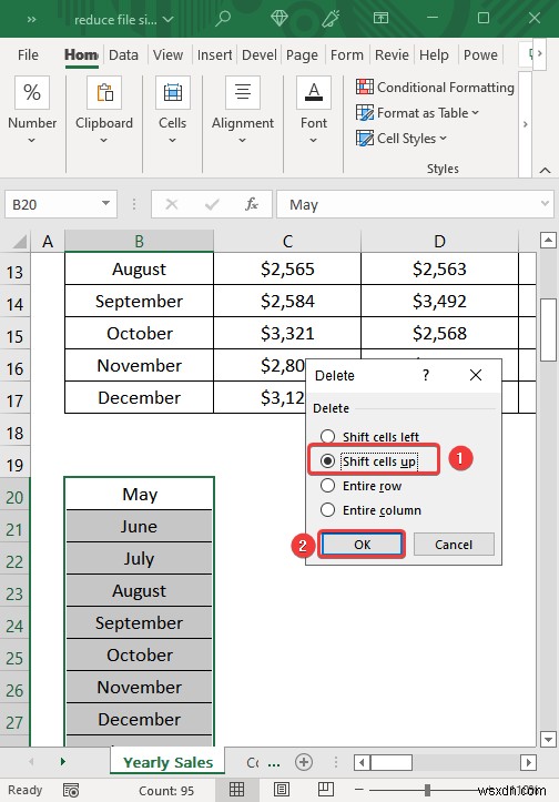 How to Reduce Excel File Size Without Deleting Data (9 Tricks)