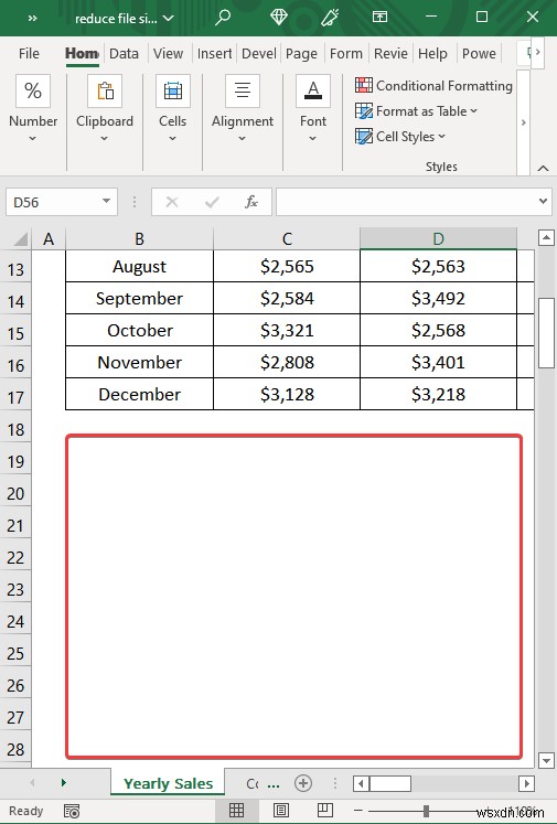 How to Reduce Excel File Size Without Deleting Data (9 Tricks)