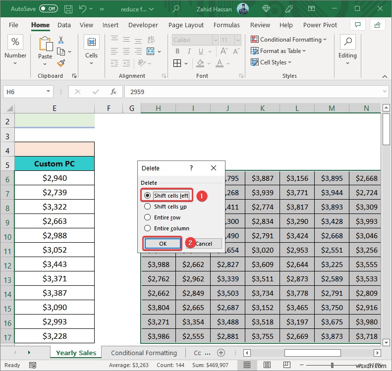 How to Reduce Excel File Size Without Deleting Data (9 Tricks)