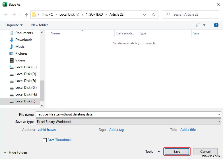 How to Reduce Excel File Size Without Deleting Data (9 Tricks)