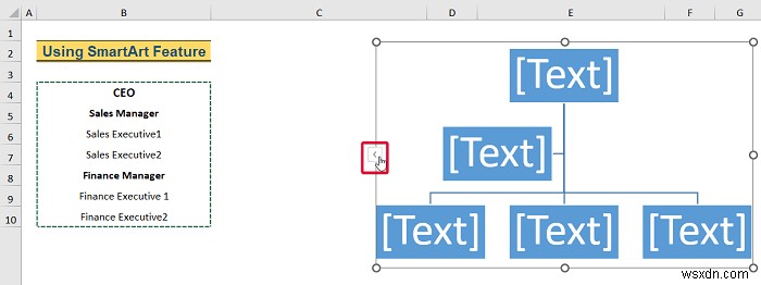 How to Create Hierarchy in Excel (3 Easy Ways)