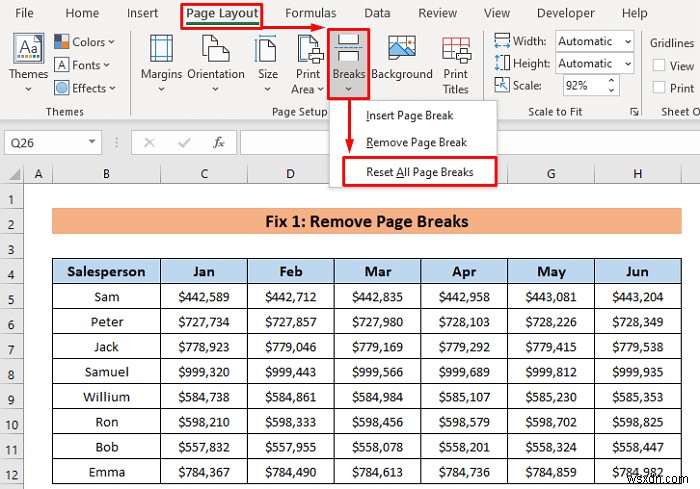 [Solved!] Print Scale to Fit Not Working in Excel