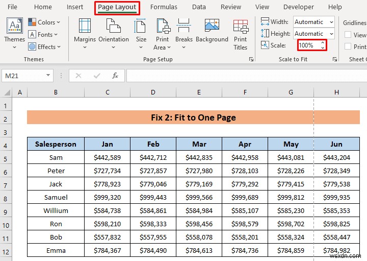 [Solved!] Print Scale to Fit Not Working in Excel