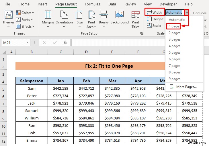 [Solved!] Print Scale to Fit Not Working in Excel