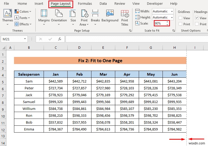 [Solved!] Print Scale to Fit Not Working in Excel