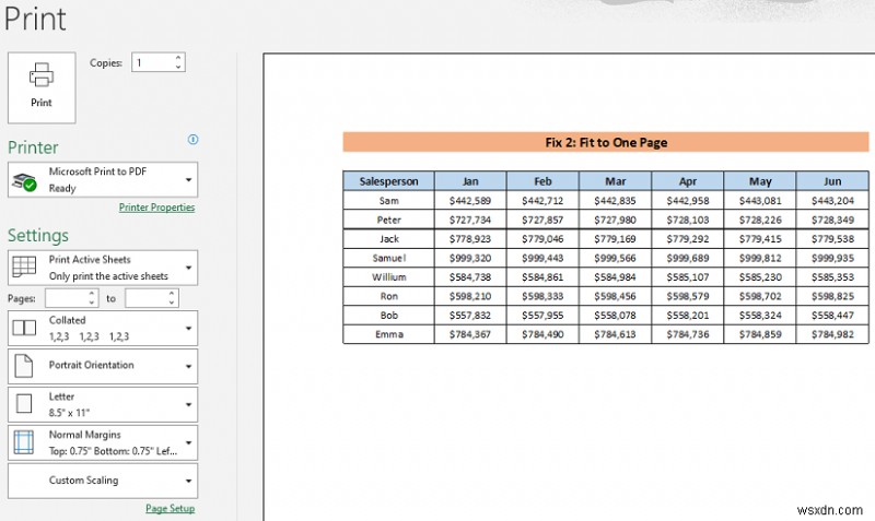 [Solved!] Print Scale to Fit Not Working in Excel