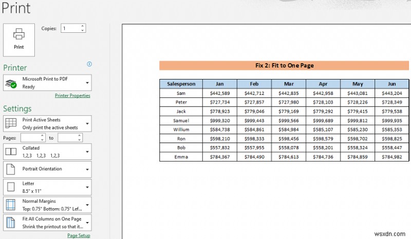 [Solved!] Print Scale to Fit Not Working in Excel