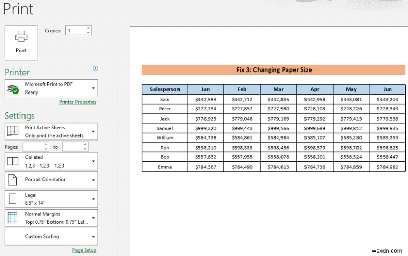 [Solved!] Print Scale to Fit Not Working in Excel