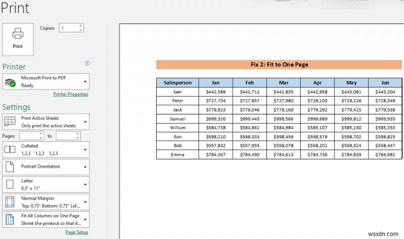 [Solved!] Print Scale to Fit Not Working in Excel