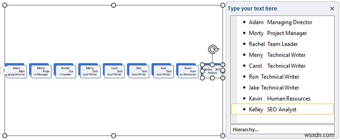 How to Make Hierarchy Chart in Excel (3 Easy Ways)