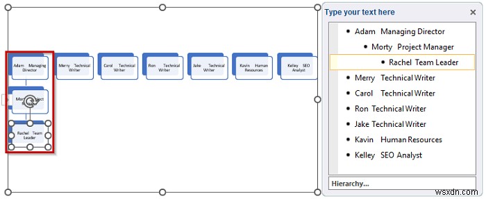 How to Make Hierarchy Chart in Excel (3 Easy Ways)