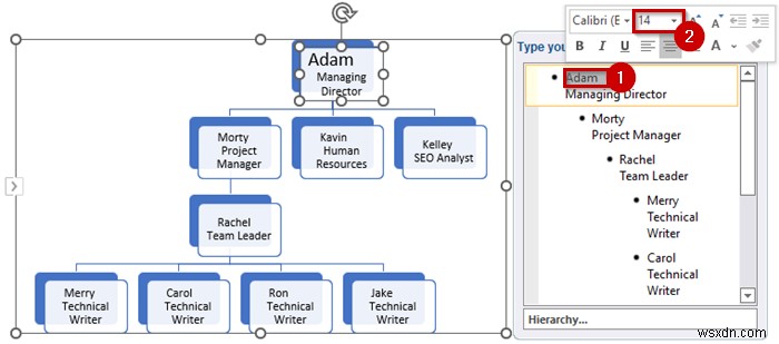 How to Make Hierarchy Chart in Excel (3 Easy Ways)