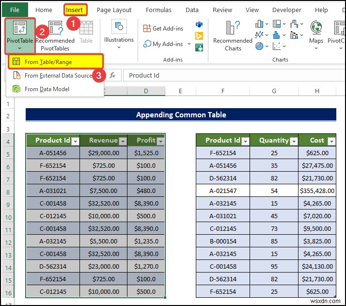 How to Create Relationship in Excel with Duplicate Values