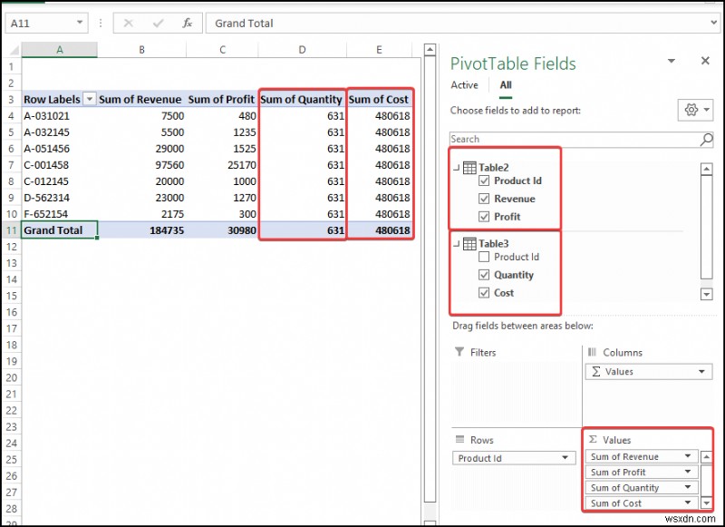 How to Create Relationship in Excel with Duplicate Values