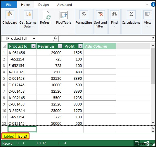 How to Create Relationship in Excel with Duplicate Values