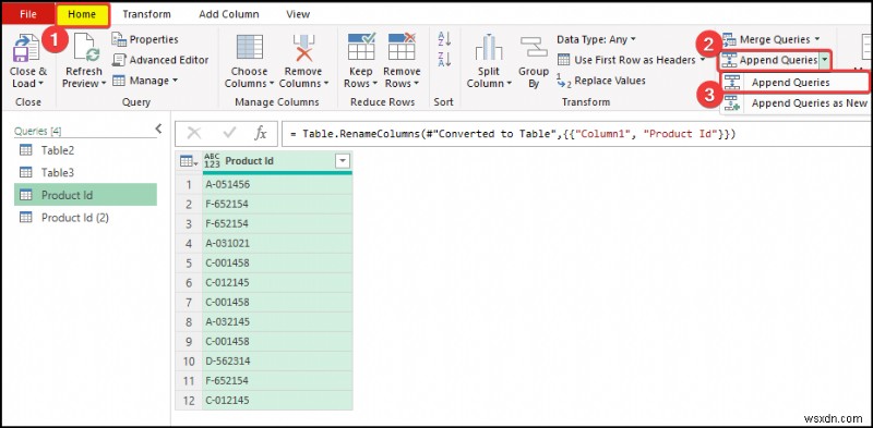 How to Create Relationship in Excel with Duplicate Values