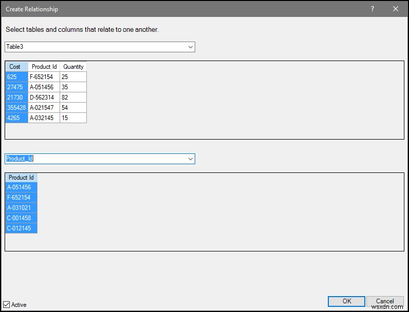 How to Create Relationship in Excel with Duplicate Values