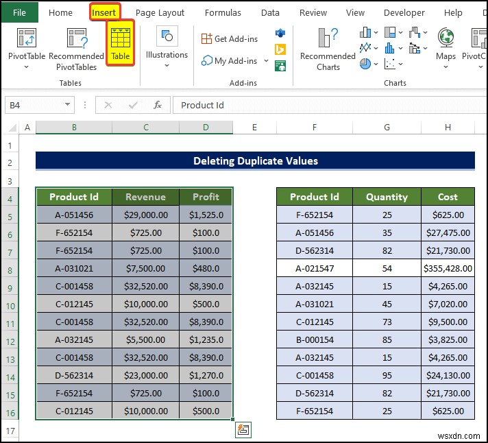 How to Create Relationship in Excel with Duplicate Values