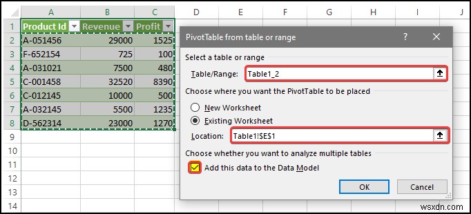 How to Create Relationship in Excel with Duplicate Values