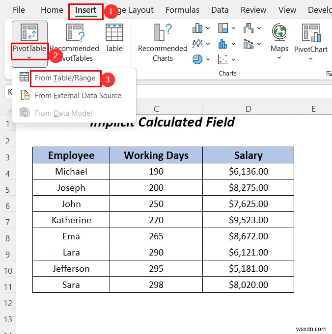 How to Create Calculated Field in Pivot Table Data Model