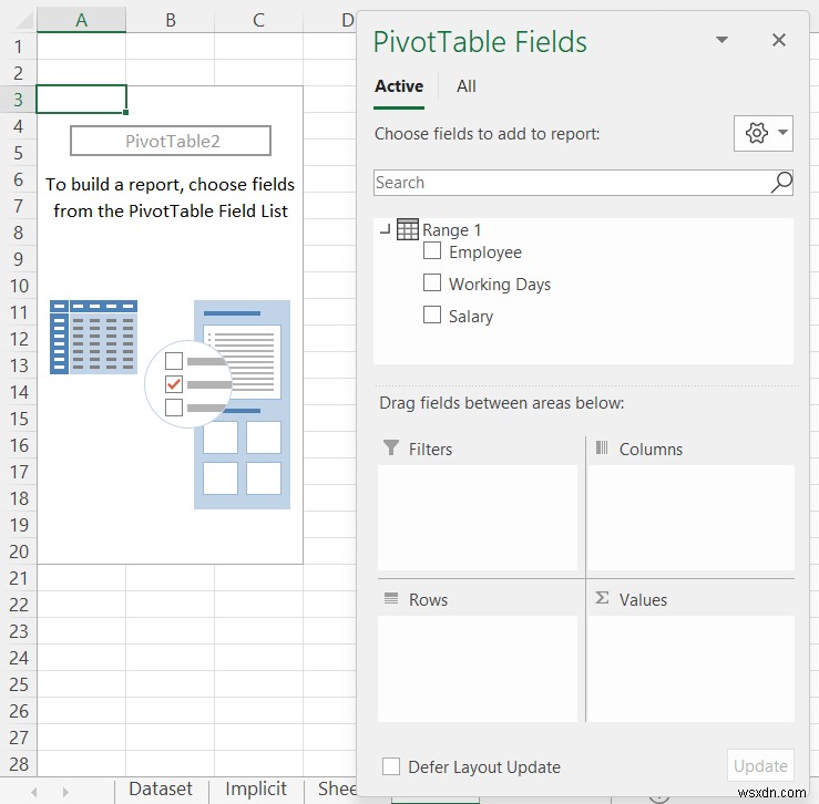 How to Create Calculated Field in Pivot Table Data Model