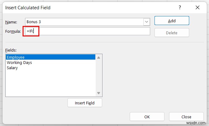 How to Create Calculated Field in Pivot Table Data Model