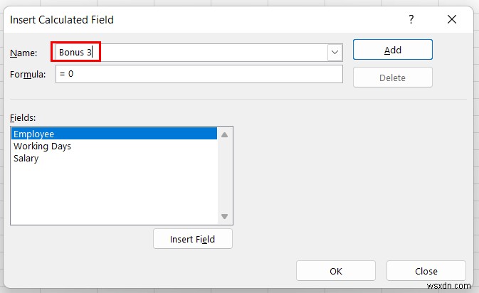 How to Create Calculated Field in Pivot Table Data Model